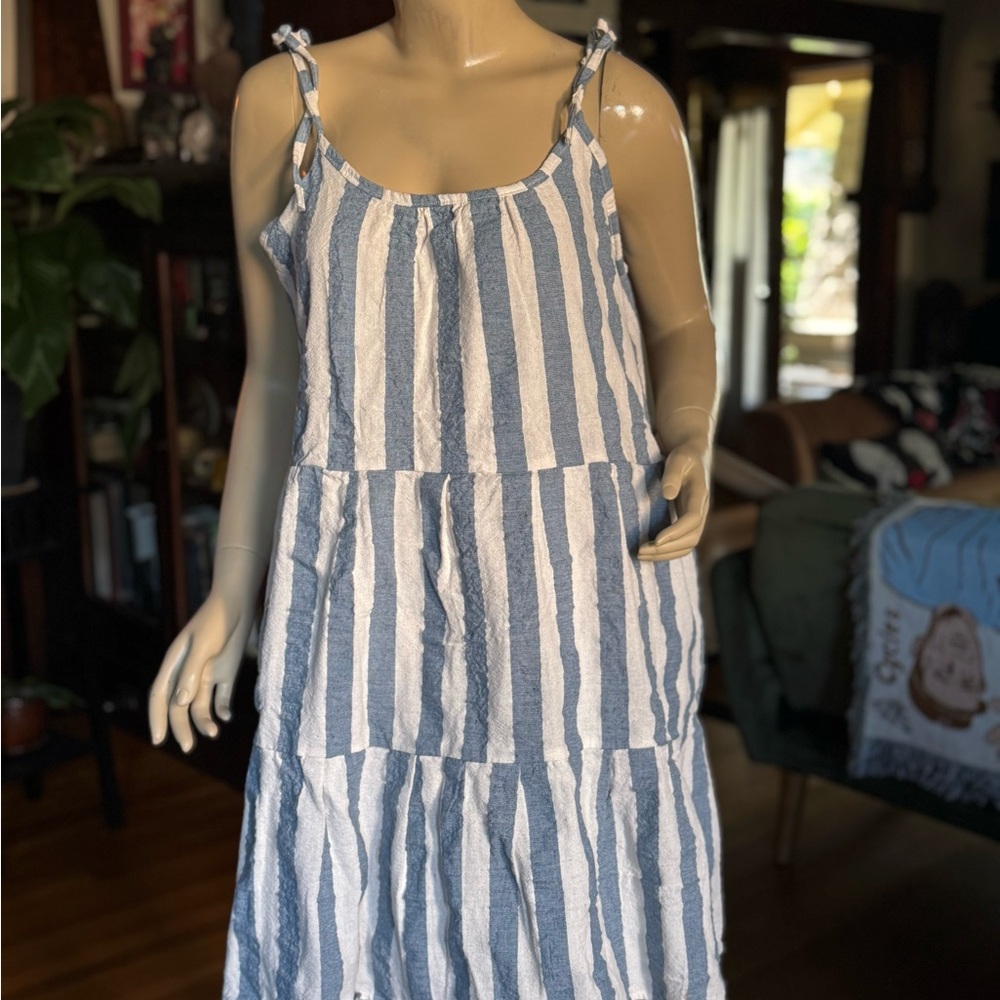 Oaxacan Linen Sundress ☀️